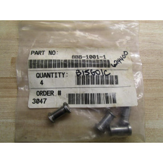 8BB-1001-1 Coupling (Pack of 4)