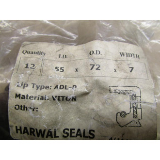 Harwal Seals ADL-P Seal ADLP (Pack of 12)