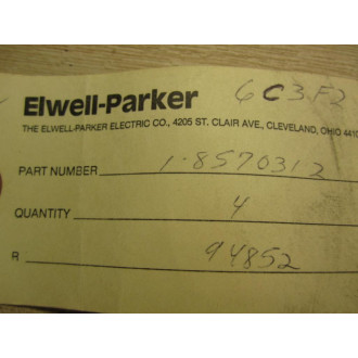 Elwell Parker 1-8570312 Seal (Pack of 4) - New No Box