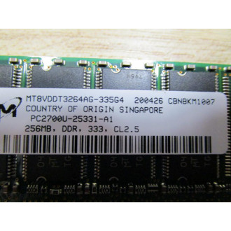 Micron MT8VDDT3264AG-335G4 Circuit Board MT8VDDT3264AG335G4 (Pack of 2) - Used