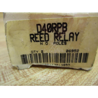 Cutler Hammer D40R-PB Eaton Reed Relays D40RPB (Pack of 2)