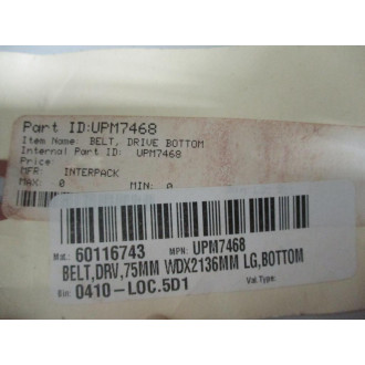 Interpack UPM7468 Belt, Drive Bottom - New No Box