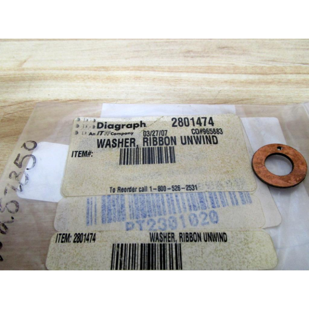 Diagraph 2801474 Ribbon Unwind Washer 2801474