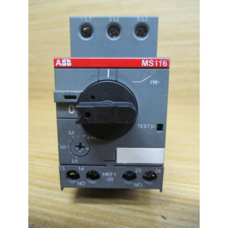 ABB MS116-4 Manual Motor Starter 1SAM250000R1008 - Used