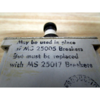 Wood Electric MS-25017-5 Circuit Breaker - New No Box