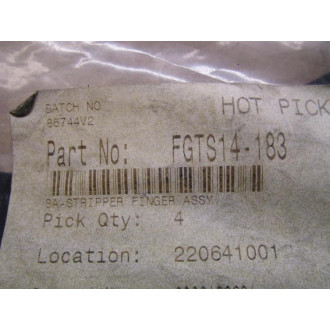 FGTS14-183 SA-Stripper Finger Assy. FGTS14183 (Pack of 4)