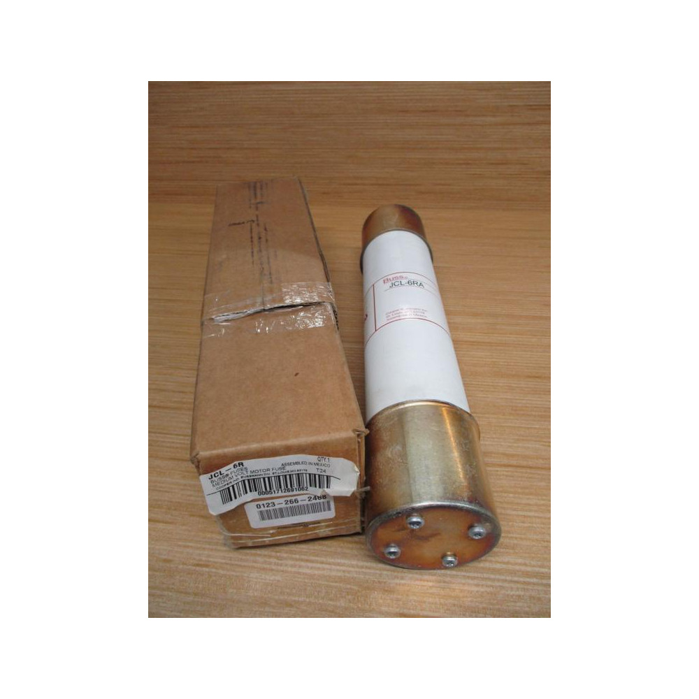 Bussmann JCL-6R Buss Medium Volt Motor Fuse JCL6R Bussmann JCL-6R Buss Medium Volt Motor Fuse JCL6R