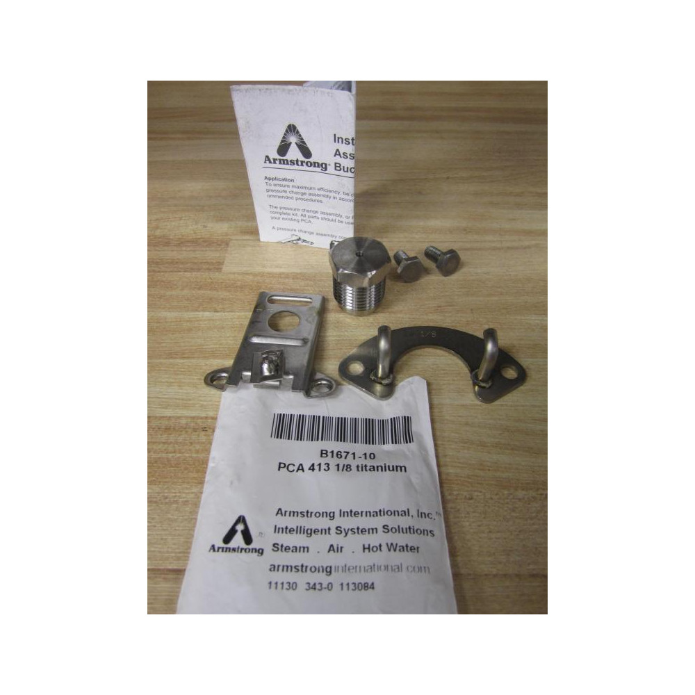 Armstrong B1671-10 Orifice Assy For Drain Trap PCA 413 18 Titanium