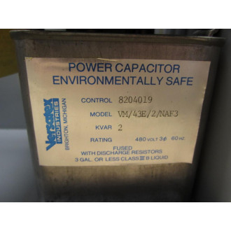 Versatex 8204019 Capacitor VM43E2NAF3 - New No Box