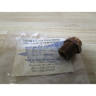 Weld Systems Integrators AP-H25D-12 Fitting APH25D12