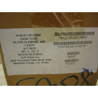 AC 0802 Filter Element 4130-01-281-5988