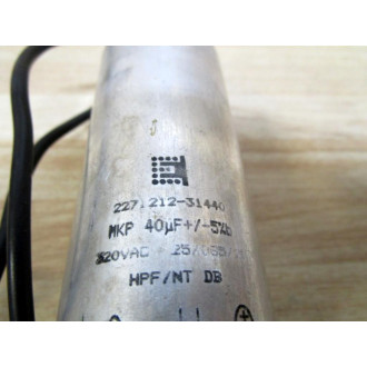227.212-31440 Capacitor 320VAC MKP 40µF UF - Used