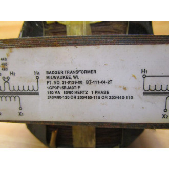 Badger 31-0128-00 Transformer 31012800 - Used