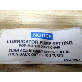Demag AP93034-03-1 Drive Train Lubrication