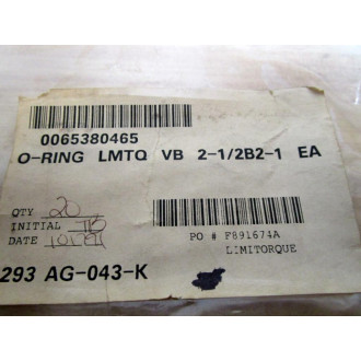 Limitorque AG-043-K O-Ring (Pack of 20)
