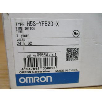 Omron H5S-YFB2D-X Time Switch H5SYFB2DX