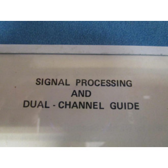 Nicolet Scientific Manual Signal Processing And Dual -Channel - Used