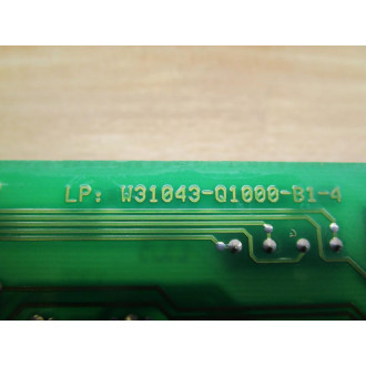 Siemens S31043-Q1000-X1-6 Circuit Board S31043-01000-X1 - Used