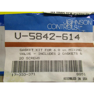 Johnson Controls V-5842-614 Gasket Kit