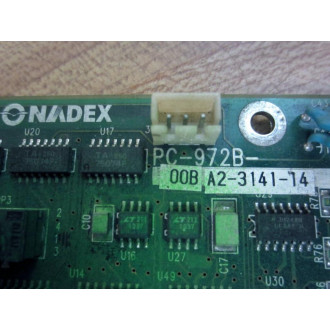 NADEX PC-972B-00B Circuit Board PC972B00B A2-3141-14 - Used