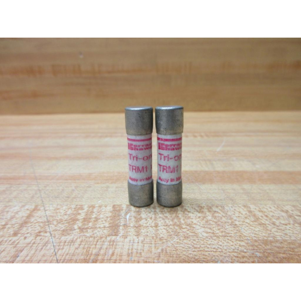 Gould Shawmut Ferraz Mersen TRM1-18 Fuse TRM118 (Pack of 2) - New No Box