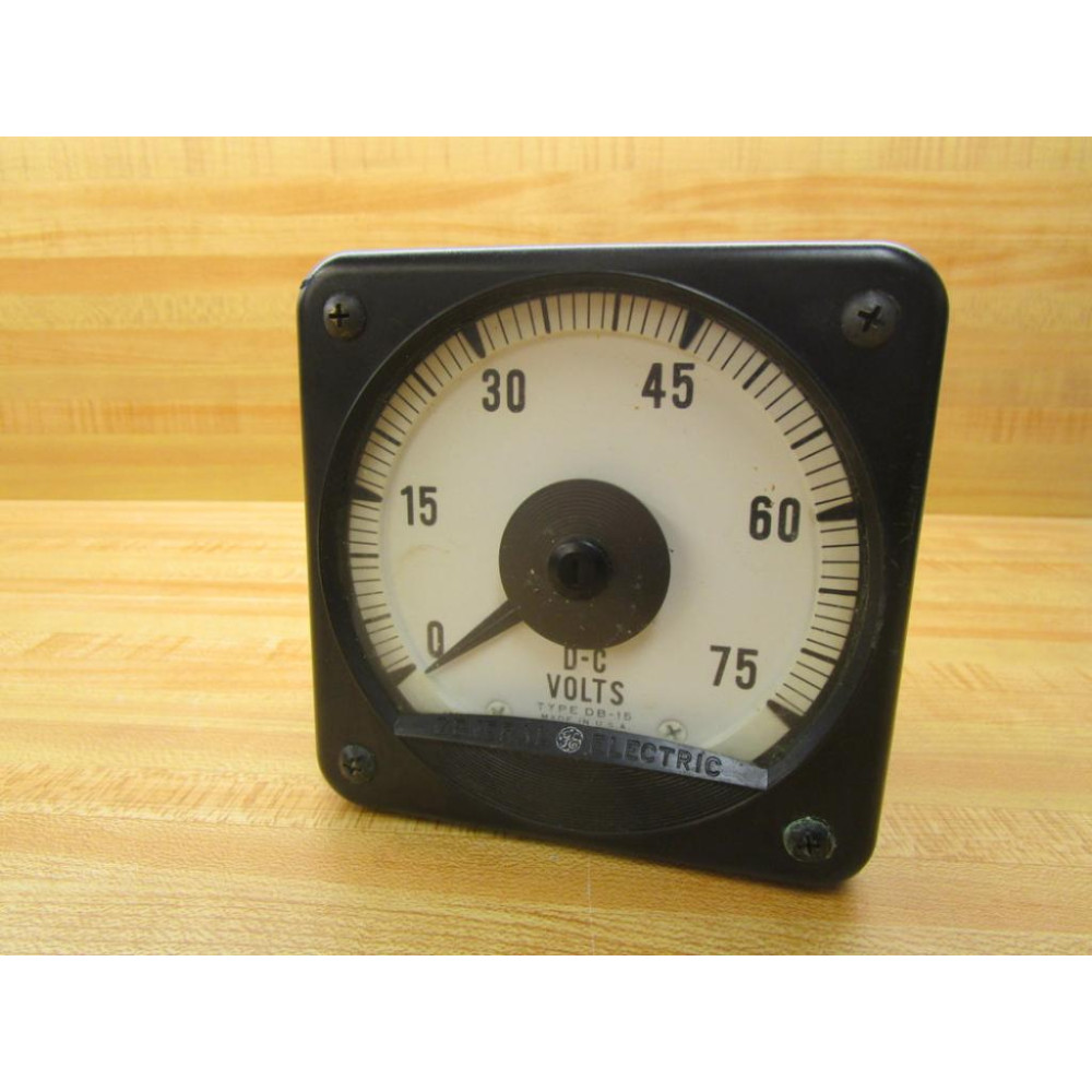 General Electric 8DB15V2AK1 Meter 3394336 - Used