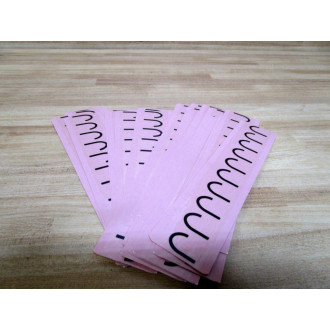 Stranco, AMI-J Instant Sign Symbol J (Pack of 25)