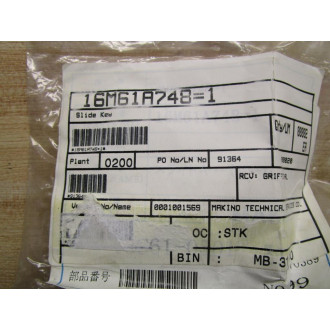 Makino Technical Services 16M61A748 Slide Key (Pack of 2)