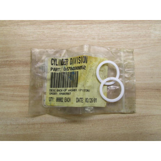 Cylinder Division 0478480052 Back-Up Washer (Piston) (Pack of 2)