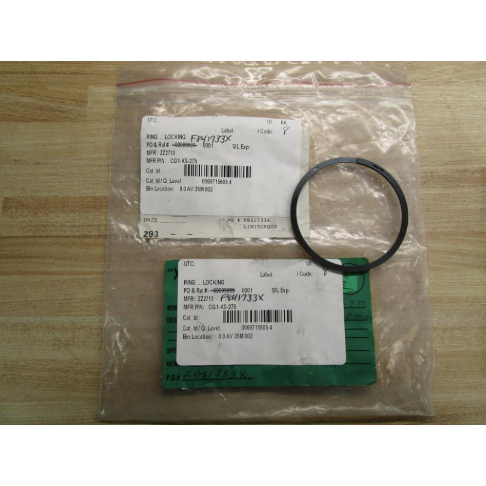 Limitorque CG1-KS-275 Ring Locking - New No Box
