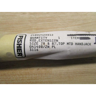 Fisher 02026224 ATL Rod, Extension