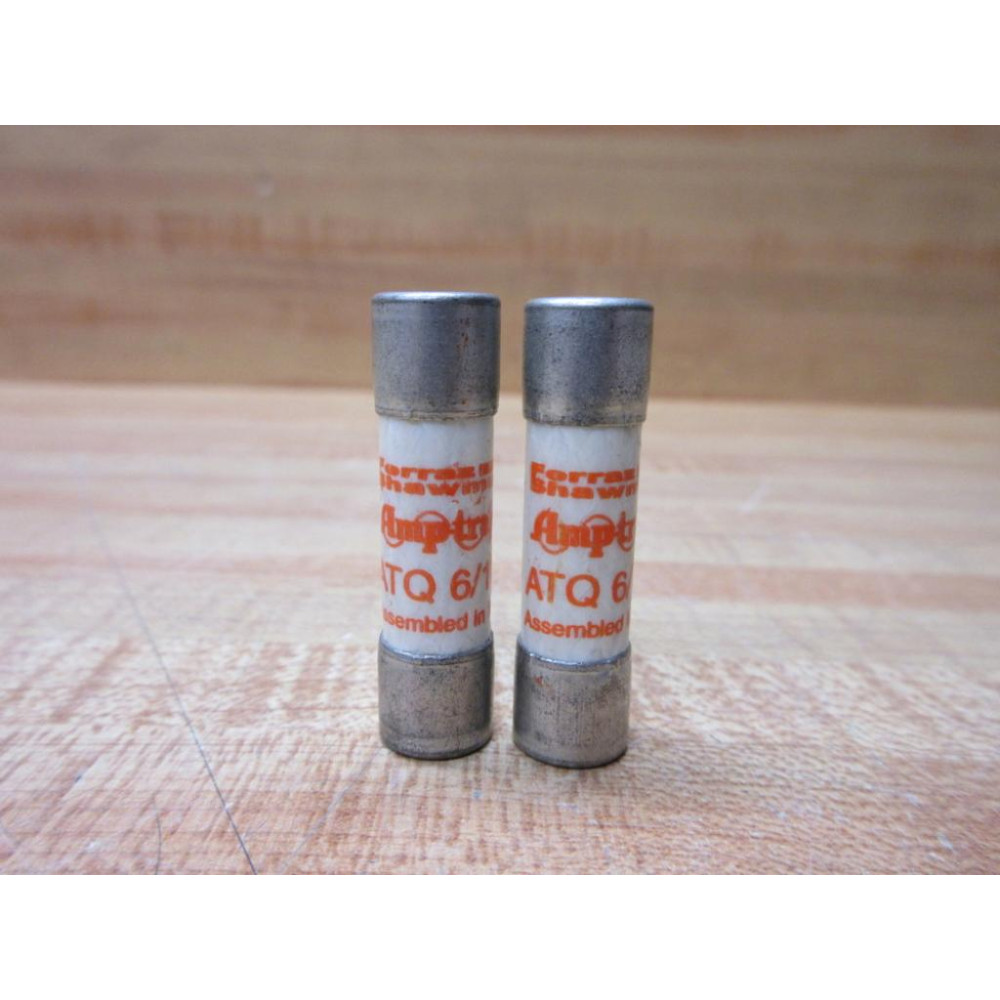 Gould Shawmut Ferraz Mersen ATQ610 Fuse Cross Ref 4ZWZ9 (Pack of 2) - New No Box