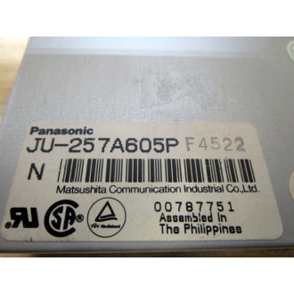 Panasonic JU-257A605P Disk Drive Missing Cover & Broken Pin - Used
