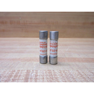 Gould Shawmut Ferraz Mersen ATQ2-12 Fuse Cross Ref 4ZCL3 (Pack of 2) - New No Box