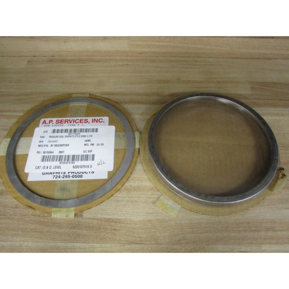 A. P. Services 6300J Pressure Seal 5-14