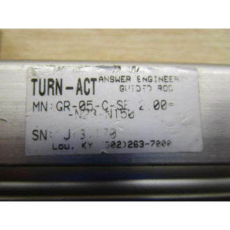 Answer Engineering GR-05-C-SE Guided Rod Cylinder - Used
