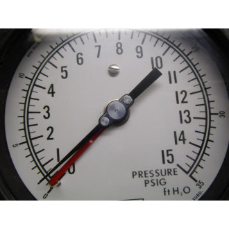 Weksler 16-Z Gauge 0-15 0-35 PSIG - Used
