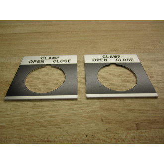 GE General Electric CR104PXN1BG001 Clamp, Open, Close (Pack of 2)