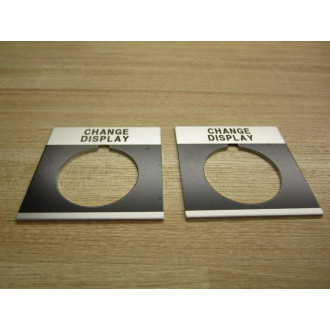 GE General Electric CR104PXN1BC001 Change Display (Pack of 2)