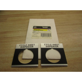 GE General Electric CR104PXN1BC001 Cycle Sheet Dispencer (Pack of 2)