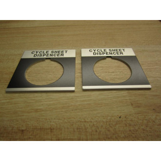 GE General Electric CR104PXN1BC001 Cycle Sheet Dispencer (Pack of 2)