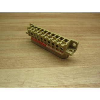 Weidmuller V-932 Terminal Contact Block - Used