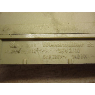 Weidmuller V-932 Terminal Contact Block - Used