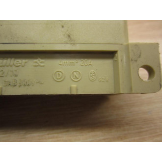 Weidmuller V-932 Terminal Contact Block - Used