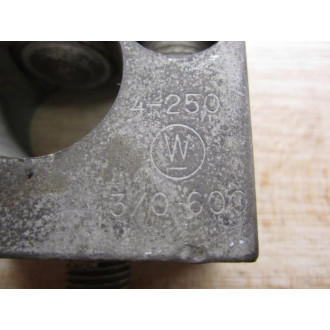 Westinghouse 4-250 Mechanical Lug - Used