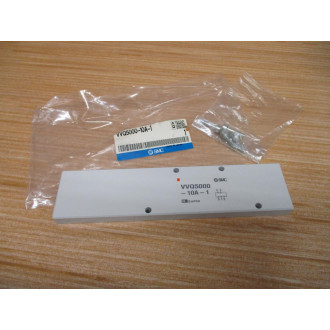 SMC VVQ5000-10A-1 Blanking Plate VVQ500010A1 W Screws