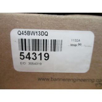 Banner Q45BW13DQ Photoelectric Sensor 54319
