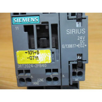 Siemens 3RT2024-2FB40 Power Contactor 3RT20242FB40 - Used