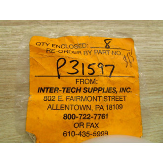 Inter-Tech Supplies P31597 O-Ring (Pack of 8) - New No Box