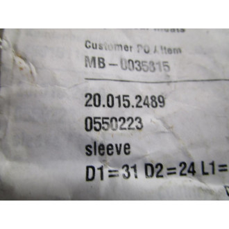 Multivac 20.015.2489 Sleeve (Pack of 3)
